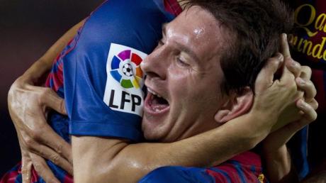 Doppeltorschütze Leo Messi war nicht zu stoppen. 