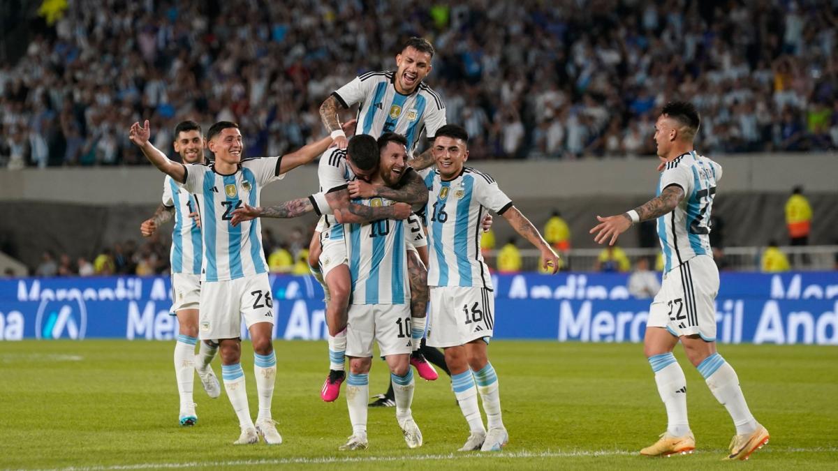 #Argentinien schlägt Panama im ersten Länderspiel nach WM