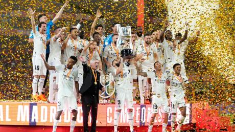 Real Madrid sicherte sich in Sevilla den spanischen Pokal.