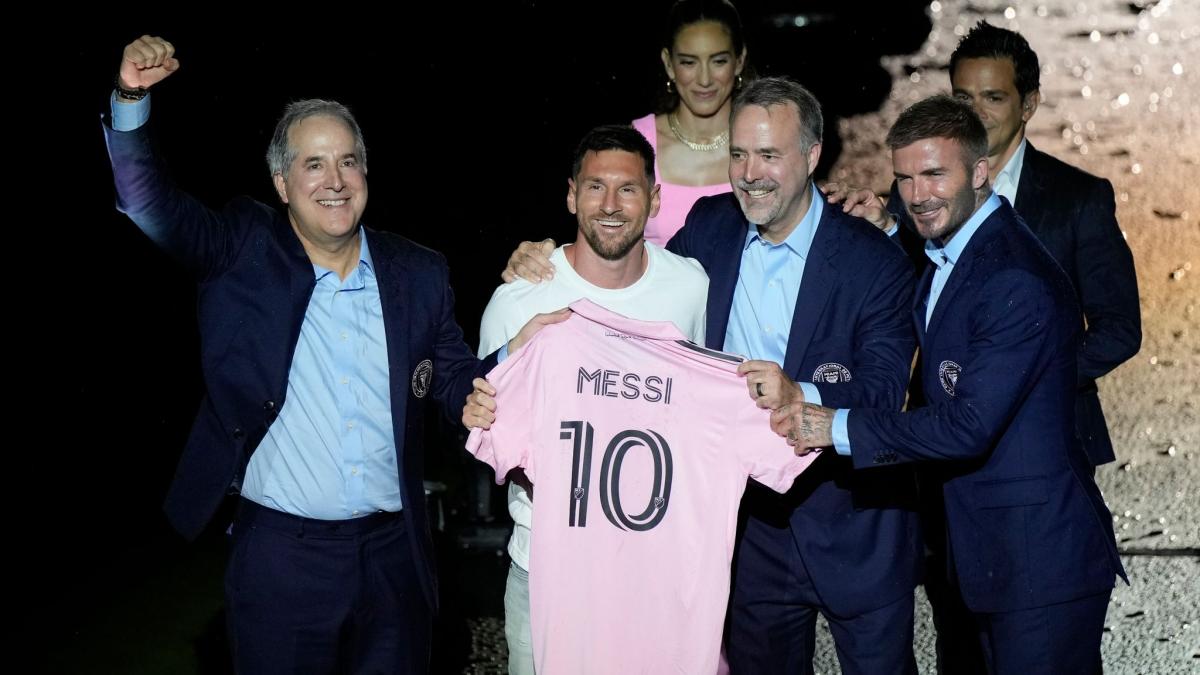 #Beckman-Club Inter Miami stellt Weltmeister Messi vor