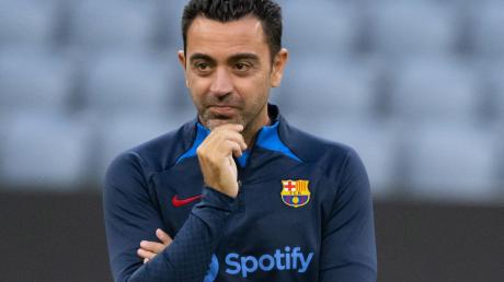 Barcelona-Trainer Xavi absolviert mit seiner Mannschaft einen Teil der Vorbereitung in den USA.