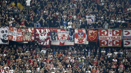 Über 2000 Belgrad-Fans werden in Leipzig erwartet.
