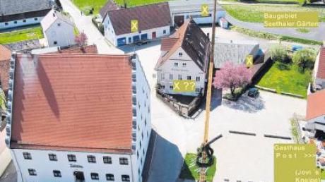 Auch die Umgestaltung von Ziemetshausens neuer Mitte wird im Rahmen der Städtebauförderung heuer mit 160 000 Euro zu Buche schlagen. 