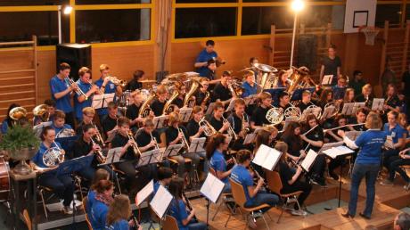 Zu einem musikalischen Höhepunkt wurde das gemeinsame Konzert der Jugendkapellen aus Münsterhausen und Nersingen-Fahlheim.  

