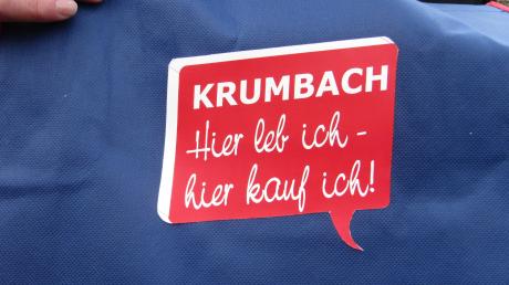"Krumbach: Hier leb ich, hier kauf ich!": So lautet das Motto der neuen Aktion der Krumbacher Werbegemeinschaft. 