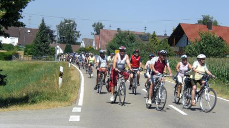 Die Radtour mit Landrat Hubert Hafner führt in diesem Jahr rund um Krumbach.