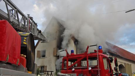 Vermutlich ein technischer Defekt verursachte am 22. August vergangenen Jahres den verheerenden Brand in Ziemetshausen, bei dem ein dreijähriges Mädchen starb. 