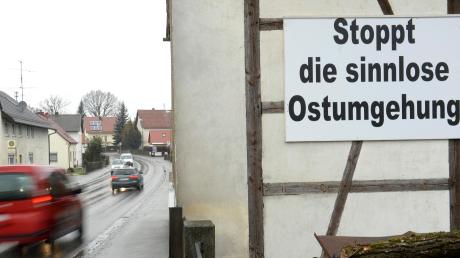 In Kötz (Foto) und Ichenhausen gibt es Proteste gegen die geplante Osttrasse.