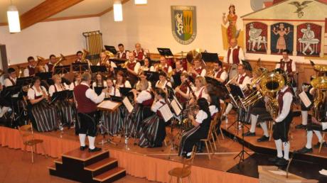 Ein anspruchsvolles und abwechslungsreiches Programm präsentierte die Musikkapelle Wiesenbach unter Leitung von Peter Weilbach den zahlreich erschienenen Konzertbesuchern.