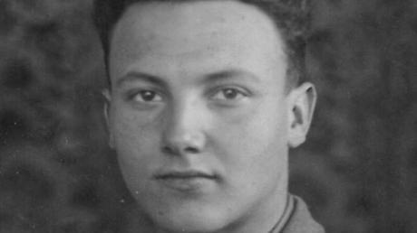 Wilhelm Lochbrunner aus Neuburg als 17-Jähriger Soldat.