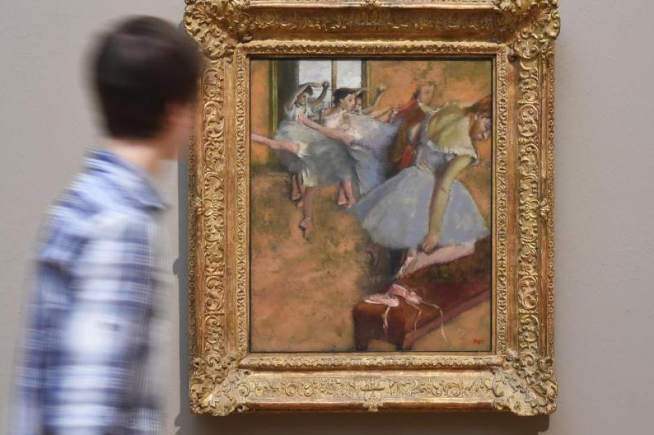Edgar Degas Die Ballettklasse 1880 1900 Foto Uli Deck
