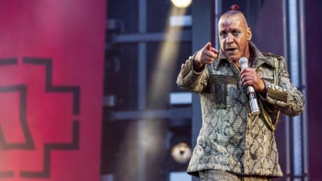 Till Lindemann kommt mit seiner Band Rammstein im Juni nach München.