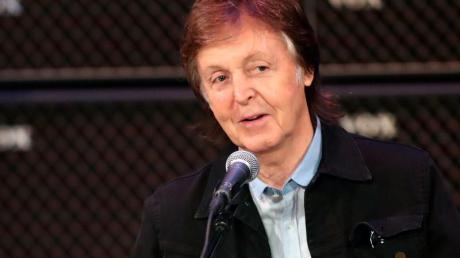 Paul McCartney bei einem Konzert 2017 in Perth.