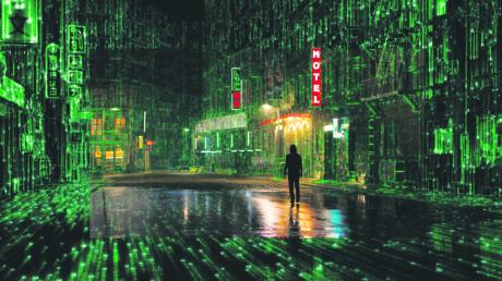 „The Matrix Resurrections“ setzt ab kommender Woche im Kino die Frage nach der Wirklichkeit und einem Ersatzleben im Virtuellen fort.  