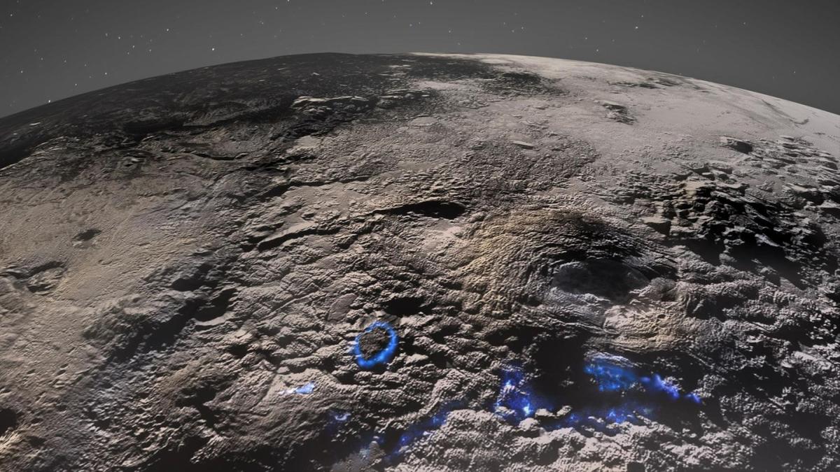 Wetenschap: Gigantische ijsvulkanen ontdekt op Pluto