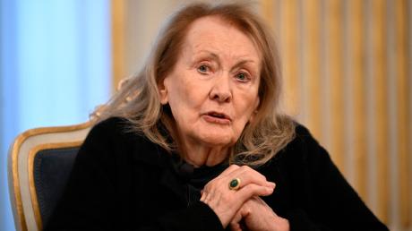 Die französische Schriftstellerin Annie Ernaux hadert mit ihrem Literaturnobelpreis.