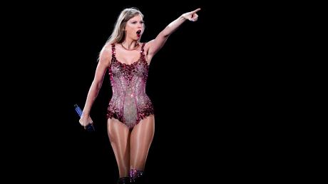 Sängerin Taylor Swift, unterwegs auf ihres "Eras Tour" – und bald auch im hysterischen Deutschland. 