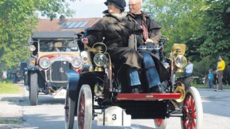 Historische Fahrzeuge treffen bald wieder in Landsberg ein. 