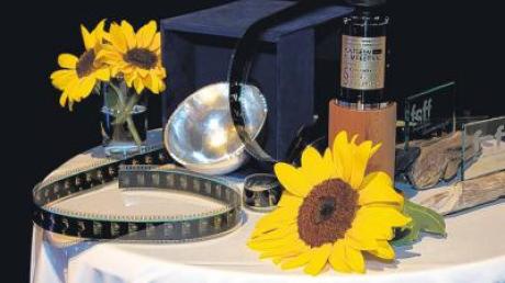 Die Preise, die beim Filmfest in Starnberg überreicht wurden. Über 100 Filme gab es dort zu sehen.