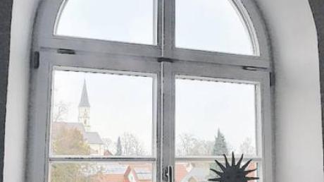 Blick zur Oberiglinger Pfarrkirche. 