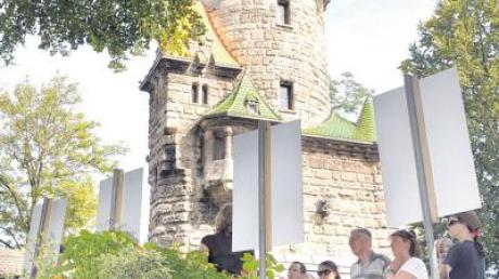 In Landsberg gab es Führungen durch den Mutterturm und die Entstehungsgeschichte der Gartenanlagen. 
