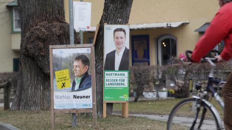 Vor der Wahl ist nach der Wahl. Bis zum 25. März werben Mathias Neuner und Ludwig Hartmann um die Gunst der Wähler. 