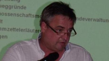 Wolfgang Ernst von der Bürgerinitiative. 