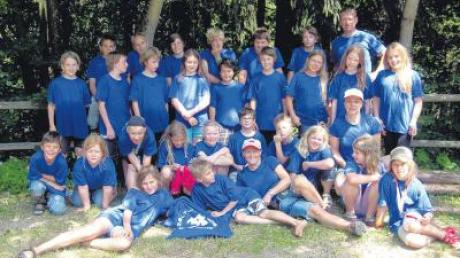 Abenteuerluft schnuppern durften die zwischen acht und zwölf Jahre alten Teilnehmer beim Zeltlager des FC Hofstetten.  