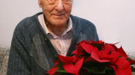 Karl Sporer feierte seinen 90. Geburtstag.  