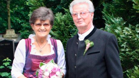 Resi und Albert Sailer aus Scheuring haben ihre Goldene Hochzeit gefeiert. 
