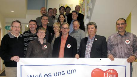 Die Kandidten der Kauferinger UBV für die Kommunalwahl 2014. 
