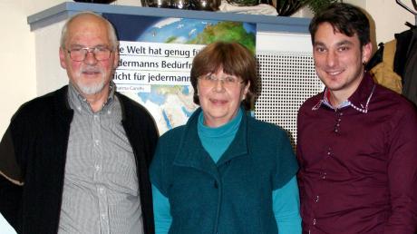 In Egling ist ein ÖDP-Ortsverband gegründet worden. Unser Foto zeigten den Vorstand (von links): Siegfried Kische, Annemarie Schlierf, Steffen Gölzner