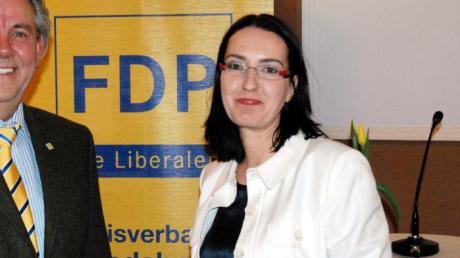 Ulla Schäfer bleibt Kreisvorsitzende der Lankreis-FDP. 

