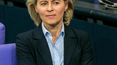 Bundesverteidigungsministerin Ursula von der Leyen. 
