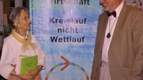 Ursula Oberndörfer und Peter Michael Scholz sind die verbliebenen tragenden Säulen des Ammerlechtaler-Vereins. 