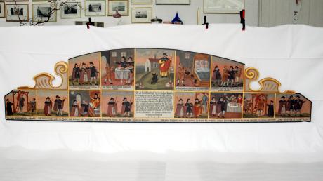Die künstlerisch vollendet geschaffene Kopie vom „Hühnerwunder“ wird am 31. August um 11 Uhr in der Schwiftinger Margarethenkapelle zusammen mit der 400 Jahre alten Original-Votivtafel öffentlich präsentiert. 