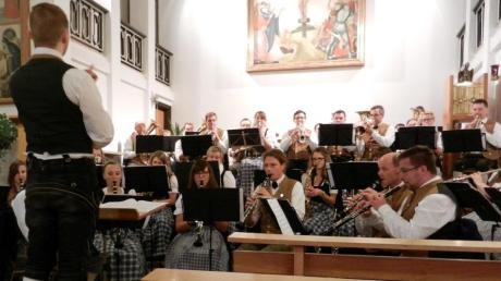 Das Kirchenkonzert der Musikkapelle Holzhausen wird demnächst in Oberigling wiederholt. 
