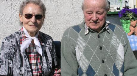 Erna und Erich Piczlewicz feiern am Freitag Eiserne Hochzeit: Das Eresinger Paar ist seit 65 Jahren verheiratet. 
