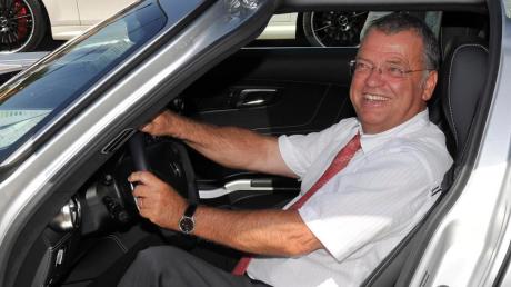 Der frühere Oberbürgermeister Ingo Lehmann, unser Foto zeigt ihn beim Autosalon Ende April 2012, feiert heute seinen 65. Geburtstag. 