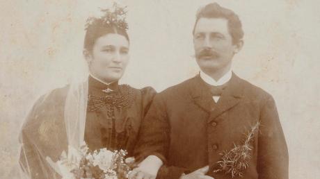Die Hochzeit von Sebastian und Kathi Schwaller im Jahre 1896 gab den Anlass für das Hochzeitsschießen, das im August 1900 stattfand.