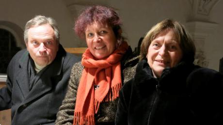 Martin Unterholzner, Rita Färber und Maria Bidell gestalteten das Passionskonzert in der Thaininger Pfarrkirche. 
