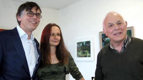 Traten im Malura Museum auf: Florian Prey, Birgitta Eila und Anatol Regnier. 