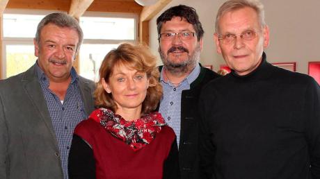 Maßgeblich beteiligt waren (von links) Quirin Krötz, Eva-Maria Klein, Thomas Herbst und Erwin Karg an der Gründung des Mittelschulverbandes Fuchstal-Rott.