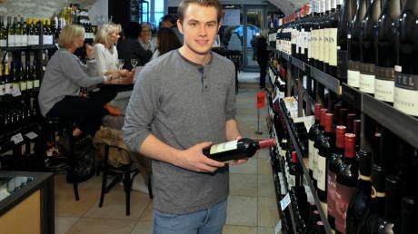 Christopher Leber ist nun im Weinladen „Artisan du vin“ der Ansprechpartner für erlesene Weine.