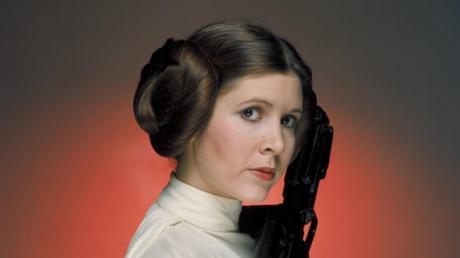 Kult als Prinzessin Leia: Carrie Fischer. Sie starb vor einigen Tagen. Ihre Filme laufen derzeit in den Kinos.