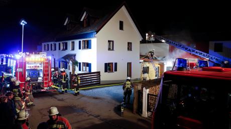 Beim Brand in einer Schreinerei am Englischen Garten in Landsberg ist ein Sachschaden in Höhe von mindestens 50.000 Euro entstanden.