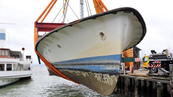 Ammersee: MS Utting: Wie ein Schiff vom Ammersee nach München umzieht