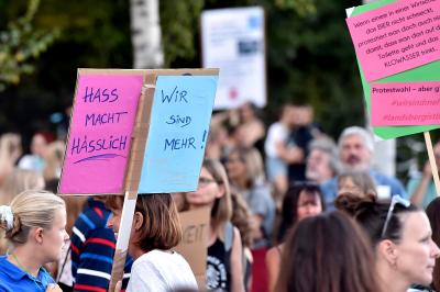 So reagiert das Netz auf die Anti-AfD-Demos in Landsberg