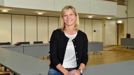 Sitzungssaal Landratsamt: Regina Kölbl ist jüngstes Mitglied im Kreistag.