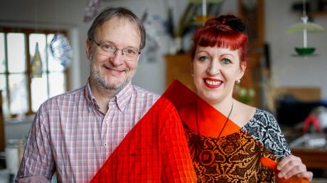 Katrin Engel-Meyer und Bernd Engel haben die Glaserei Sattler vor 20 Jahren in Scheuring übernommen,